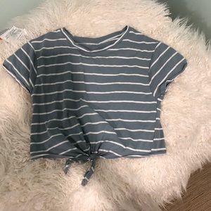 Shirt with stripes